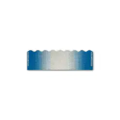 Shorty - Gradient Blue on Retro-Reflective White