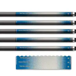 Alternative view of Wave Edge - Gradient Blue on Retro-Reflective White