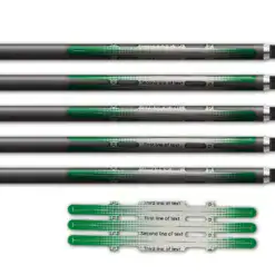 Alternative view of Vortex - Gradient Green on Retro-Reflective White