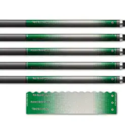 Alternative view of Wave Edge - Gradient Green on Retro-Reflective White