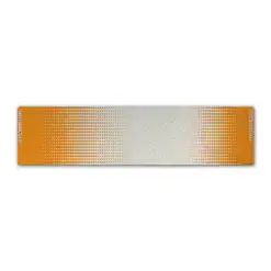 Regular - Gradient Orange on Retro-Reflective White