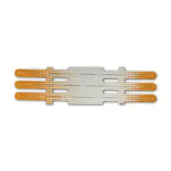 Vortex - Gradient Orange on Retro-Reflective White