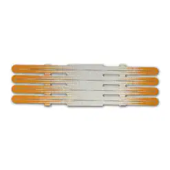 4 Fletch Vortex - Gradient Orange on Retro-Reflective White