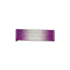 Spin Elite - Gradient Purple on Retro-Reflective White