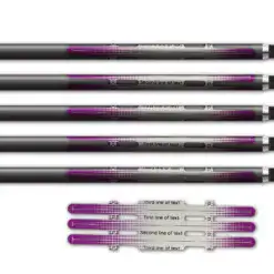 Alternative view of Vortex - Gradient Purple on Retro-Reflective White