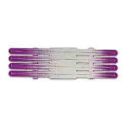 4 Fletch Vortex - Gradient Purple on Retro-Reflective White