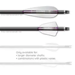 4 Fletch Vortex - Gradient Purple on Retro-Reflective White - Image 3