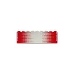 Shorty - Gradient Red on Retro-Reflective White