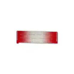 Spin Elite - Gradient Red on Retro-Reflective White
