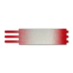 Ultralight - Gradient Red on Retro-Reflective White