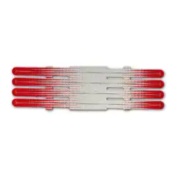 4 Fletch Vortex - Gradient Red on Retro-Reflective White