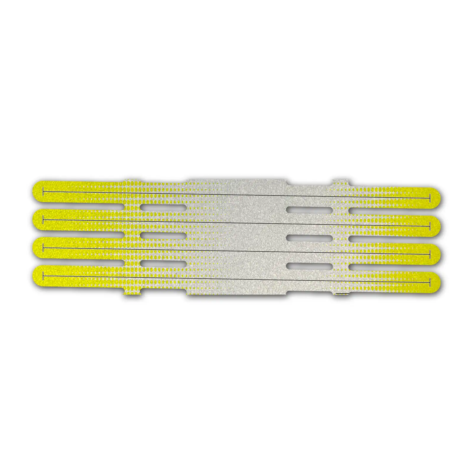 4 Fletch Vortex - Gradient Yellow on Retro-Reflective White ...