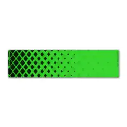 Halftone Black on Green Regular