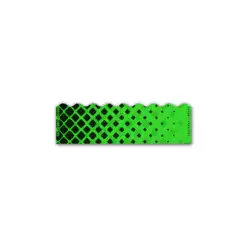 Halftone Black on Green Shorty