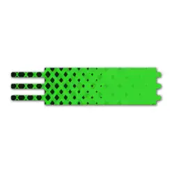Halftone Black on Green Ultralight