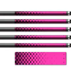Halftone Black on Flo Pink Regular