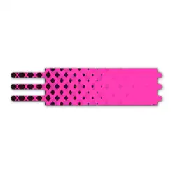Halftone Black on Flo Pink Ultralight