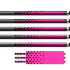 Halftone Black on Flo Pink Ultralight