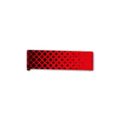 Spin Elite - Halftone Black on Fluor Red