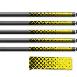 Halftone Black on Yellow Spin Elite