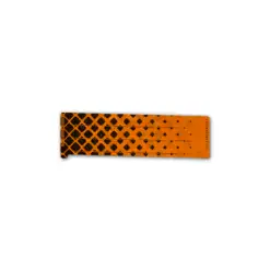 Spin Elite - Halftone Black on Retro-Reflective Orange
