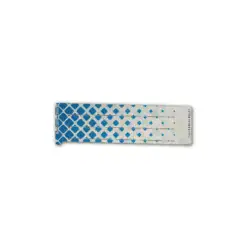 Spin Elite - Halftone Blue on Retro-Reflective White
