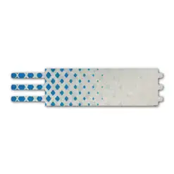 Ultralight - Halftone Blue on Retro-Reflective White