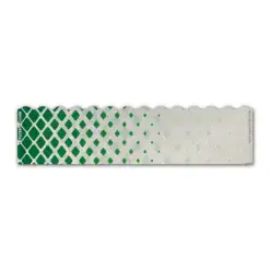 Halftone Green On Retroreflective Wave Edge
