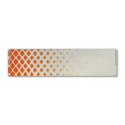 Regular - Halftone Orange on Retro-Reflective White