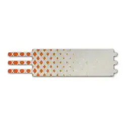 Ultralight - Halftone Orange on Retro-Reflective White