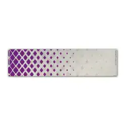Regular - Halftone Purple on Retro-Reflective White