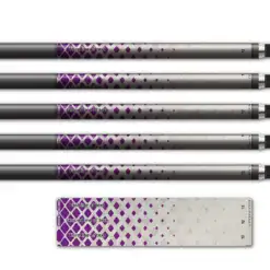 Alternative view of Regular - Halftone Purple on Retro-Reflective White