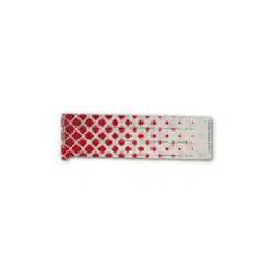 Spin Elite - Halftone Red on Retro-Reflective White