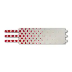Ultralight - Halftone Red on Retro-Reflective White