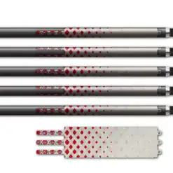 Alternative view of Ultralight - Halftone Red on Retro-Reflective White