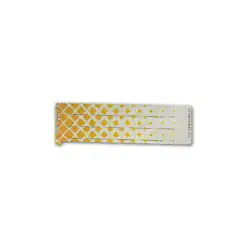Spin Elite - Halftone Yellow on Retro-Reflective White