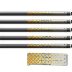 Alternative view of Spin Elite - Halftone Yellow on Retro-Reflective White