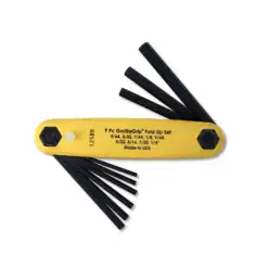 Alternative view of Bondhus GorillaGrip Fold-Up Hex Key Set HF9
